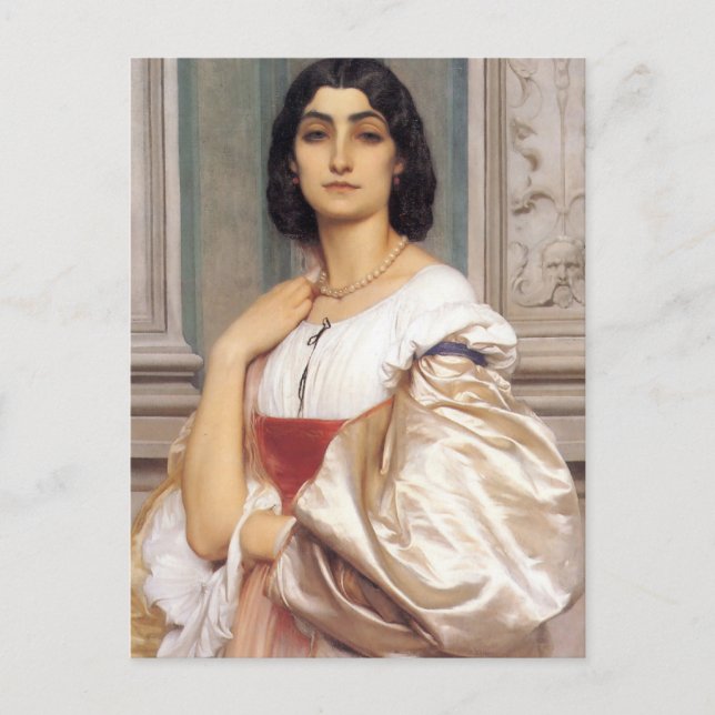A roman Lady art Postcard (Front)