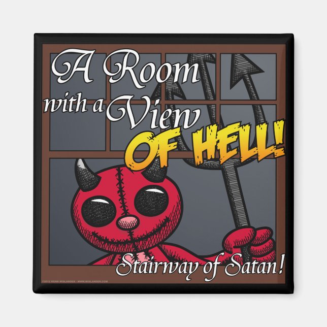 A Room with a View Magnet (Front)