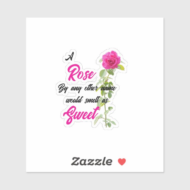 A Rose by Any Other Name (Sheet)