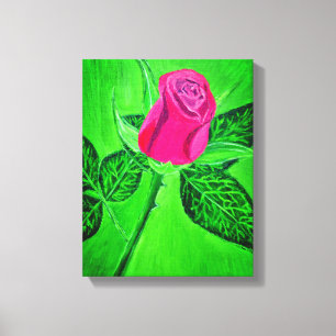 A Rose canvas art 