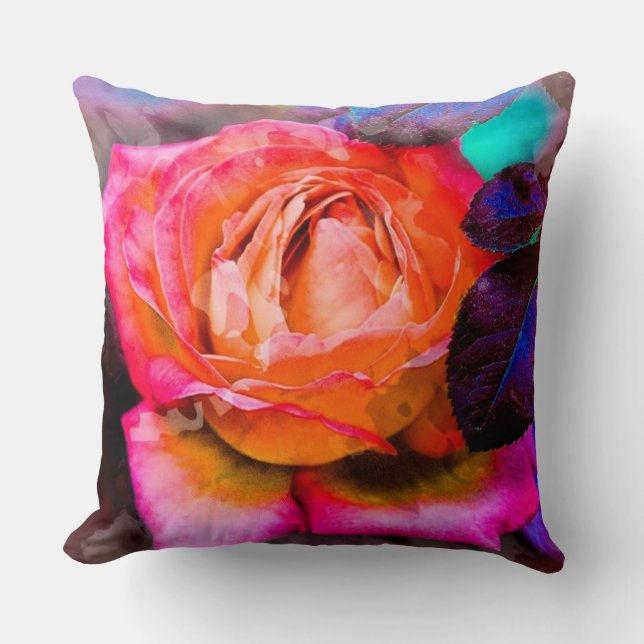 A rose cushion (Front)