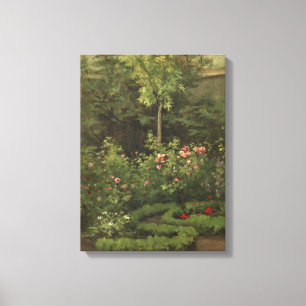 A Rose Garden Canvas Print
