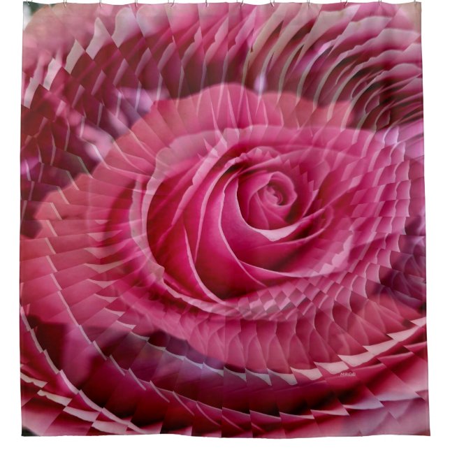 A Rose is a rose....... Shower Curtain (Front)