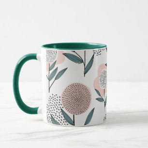 A rose mug