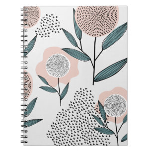 A rose notebook