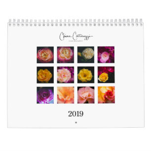 A roses calendar 2019