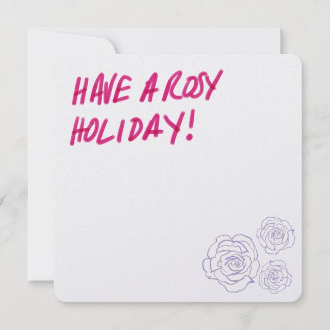 A Rosy Holiday (Front)