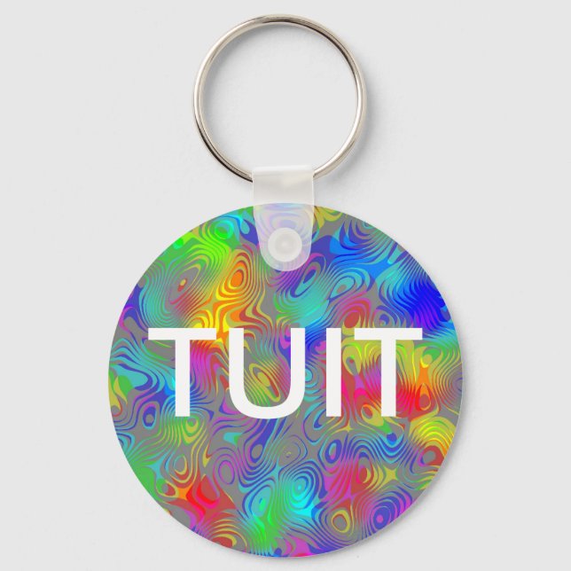 A ROUND TUIT KEY RING (Front)