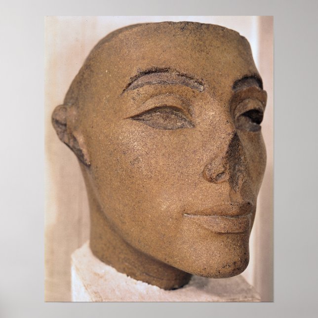 A royal head, possibly of Nefertiti, from Poster (Front)