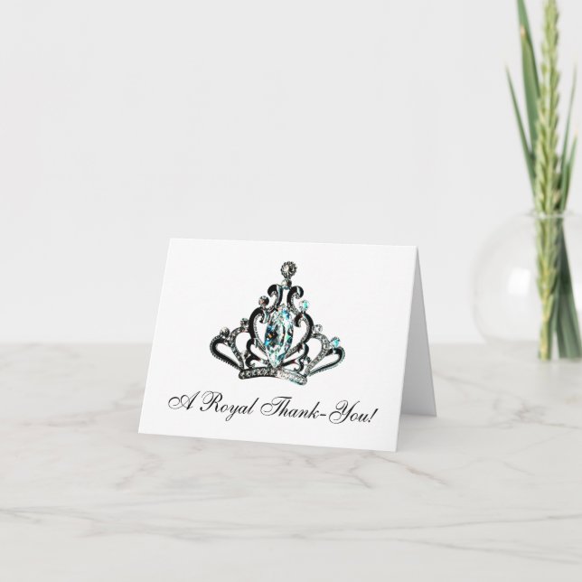 "A Royal Thank-You" Note Card (Front)