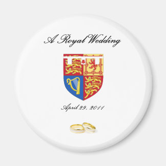 A Royal Wedding Magnet