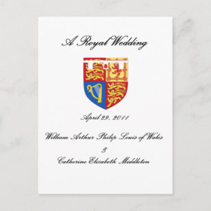 A Royal Wedding Postcard