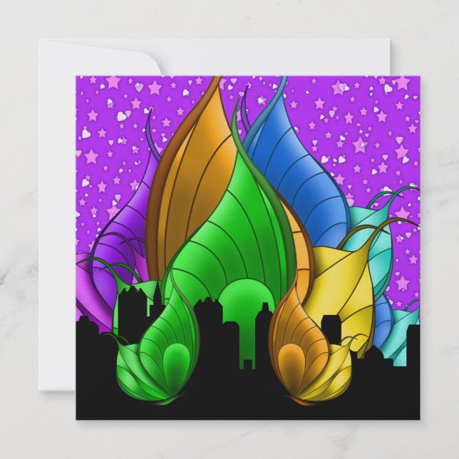 A Royally Elegant Event - SRF Invitation (Front)