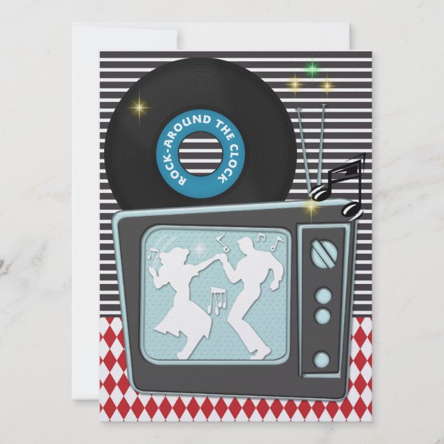 A Royally Rockin' Party 2 - SRF Invitation (Front)