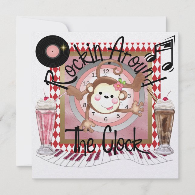 A Royally Rockin' Party - SRF Invitation (Front)