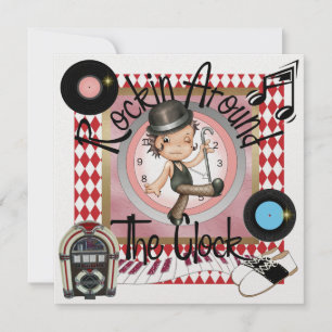 A Royally Rockin' Party - SRF Invitation