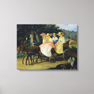 A Run, 1845-46 Canvas Print