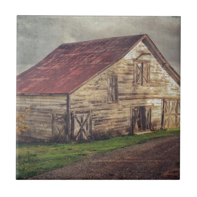 A Rustic Barn Tile (Front)