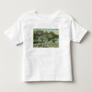 A Rustic Bridge at Perkins Cove Scene Toddler T-Shirt