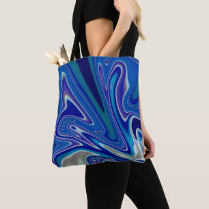 A S plash of Blue Tote Bag