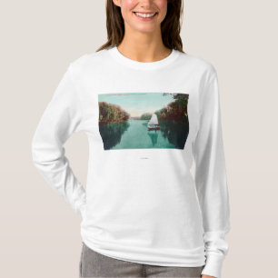 A Sailboat on the Feather RiverMarysville, CA T-Shirt
