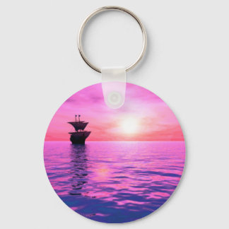 A Sailing Boat Keychain