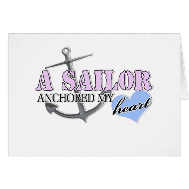 A Sailor anchored my Heart (Front Horizontal)