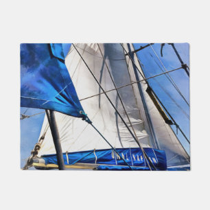 A Sailor Is An Artist And His Medium The Wind Doormat