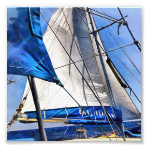 A Sailor Is An Artist And His Medium The Wind Photo Print