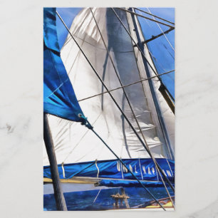 A Sailor Is An Artist And His Medium The Wind Stationery