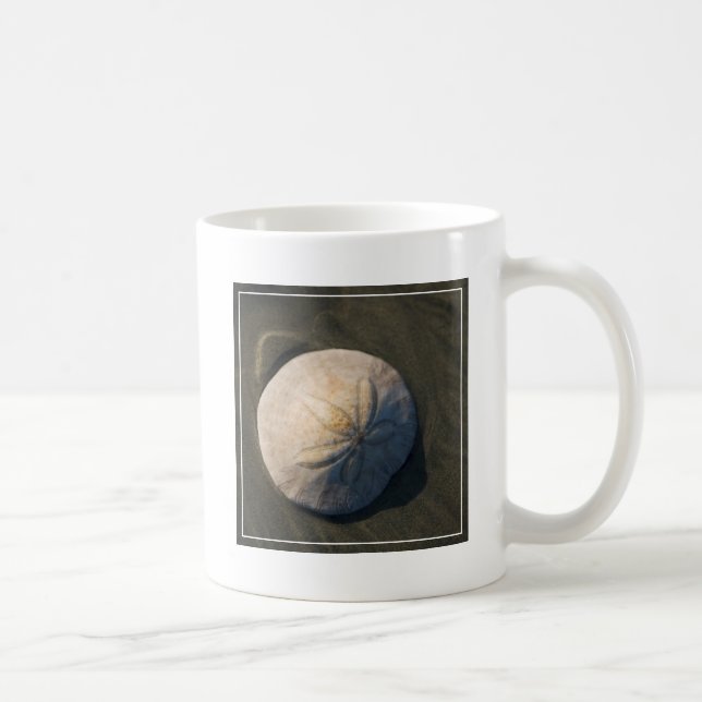 A Sand Dollar On The Beach Coffee Mug (Right)
