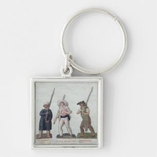 A Sans Culotte with his Pike, a Carter Key Ring
