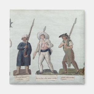A Sans Culotte with his Pike, a Carter Magnet