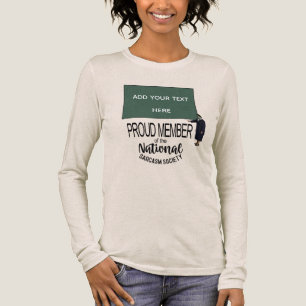 A Sarcastic Presentation - Blank For Custom Text Tri-Blend Shirt