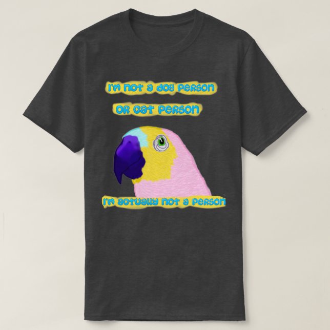 A Sassy Parrot T-Shirt (Design Front)