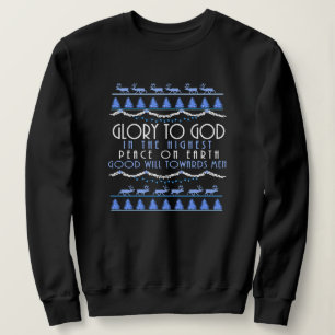 A Saviour Christ The Lord Christmas Sweatshirt