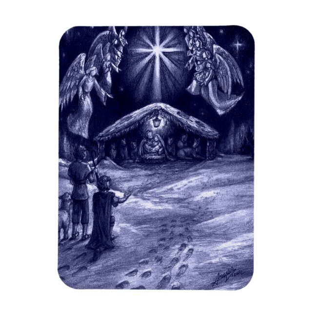 A Saviour is Born! Magnet (Vertical)