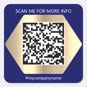 A Scan Away QR Code Sticker That Connects Word