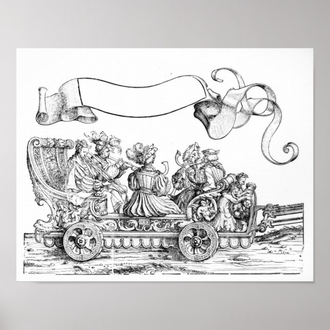 A Scene from Maximilian's Triumphal Procession Poster (Front)