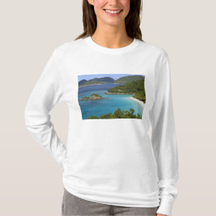 A scenic of Caneel Bay from a road at St. John T-Shirt