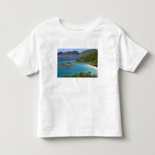 A scenic of Caneel Bay from a road at St. John Toddler T-Shirt