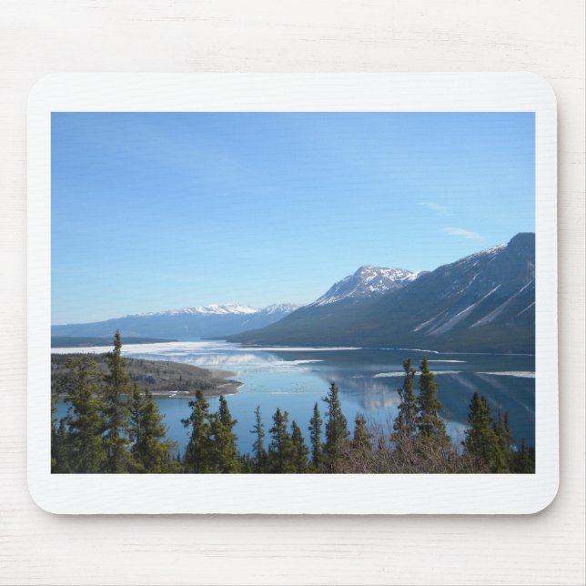 A Scenic View in Skagway, Alaska Mouse Pad (Front)
