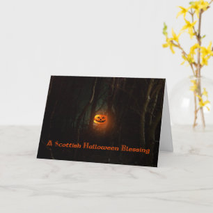 A Scottish Halloween Blessing - - Card