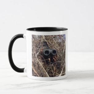 A scout observer practices observation techniqu 2 mug