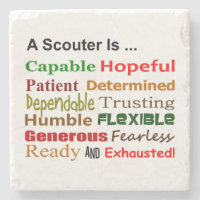 A Scouter Is... Coaster