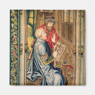 A Scribe Writing an Account Magnet