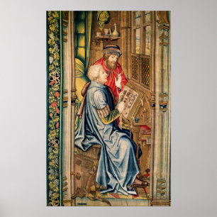 A Scribe Writing an Account Poster