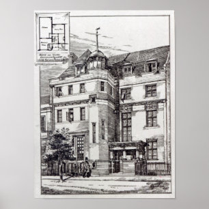 A Sculptors Studio, 1892 Poster