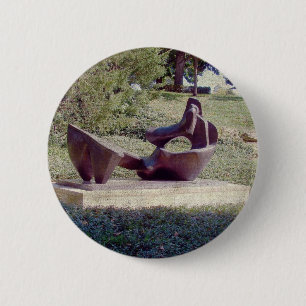 A Sculpture in Kansas City 6 Cm Round Badge