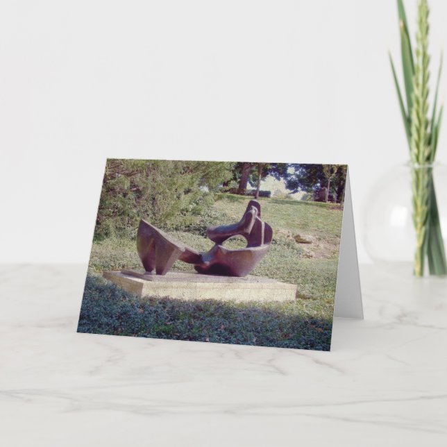 A Sculpture in Kansas City Card (Front)